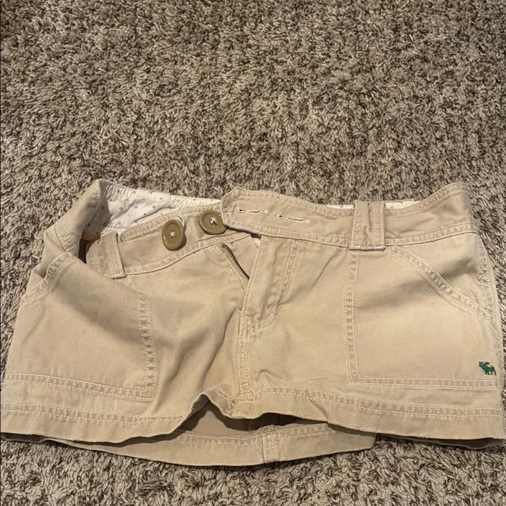 Abercrombie & Fitch Tan Skorts Classic Versatile Design